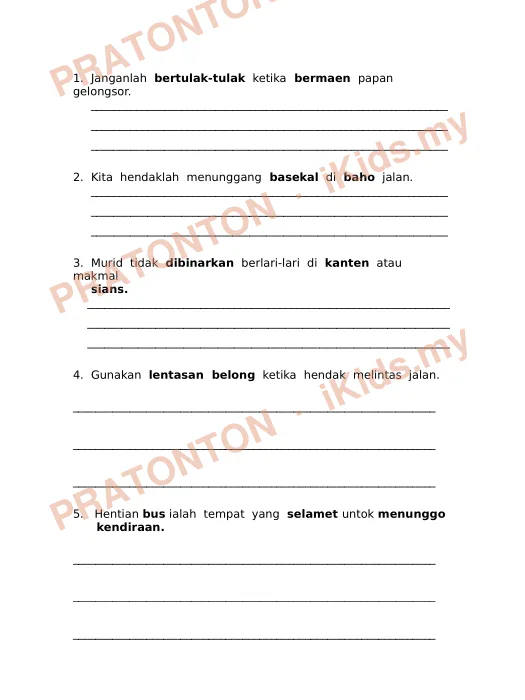 Pratonton muka 4 lembaran (1)_________________ — Bahasa Inggeris Tahun 3