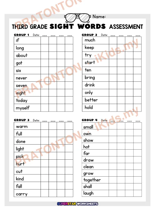 Pratonton muka 1 lembaran Kertas Soalan Bahasa Inggeris 22 — Bahasa Inggeris Tahun 3