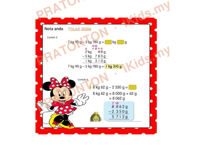 Pratonton muka 13 lembaran Modul Matematik 18 — Matematik Tahun 3
