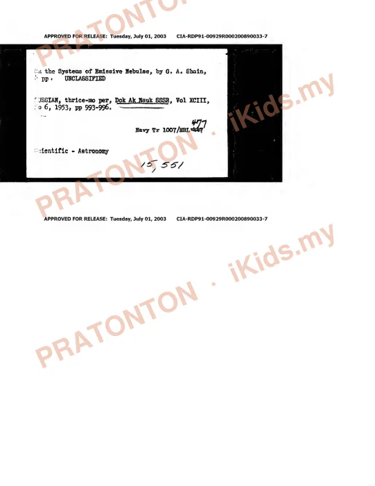 Pratonton muka 44 lembaran APPROVED FOR RELEASE: — Bahasa Inggeris Tahun 2
