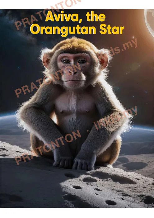 Pratonton muka 1 lembaran Aviva the Orangutan Star — Bahasa Inggeris Tahun 2