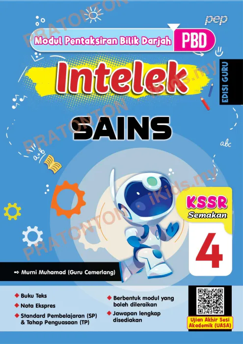 Pratonton muka 1 lembaran Bahan Sains — Sains Tahun 4