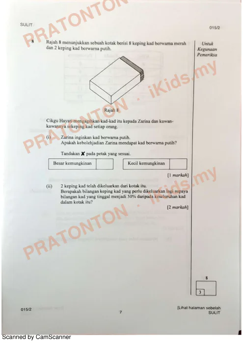 Pratonton muka 7 lembaran BK12 Matematik K2 1 — Matematik Tahun 6