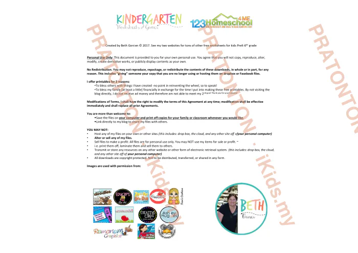 Pratonton muka 1 lembaran Build a Snowman Math Craft — Matematik Anak Istimewa