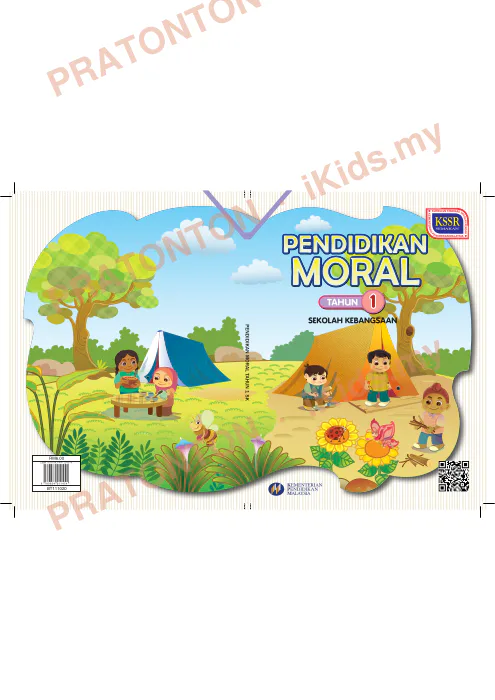 Pratonton muka 1 lembaran Buku Tahun 1 - Pendidikan Moral — Pendidikan Moral Tahun 1