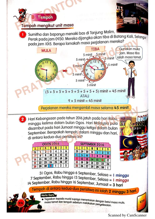 Pratonton muka 101 lembaran BUKU TEKS MATEMATIK TAHUN 6 KSSR — Matematik Tahun 6