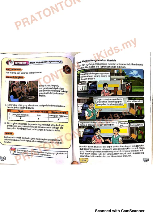 Pratonton muka 5 lembaran Buku Teks Sains 11 — Sains Tahun 4
