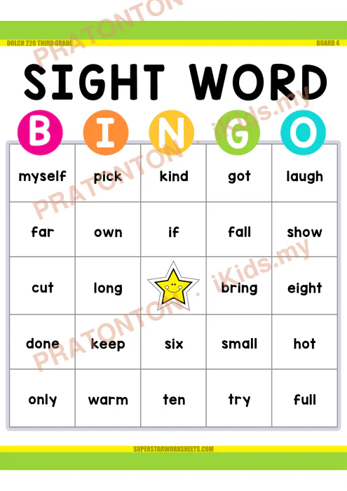 Pratonton muka 1 lembaran Kad Imbasan Bahasa Inggeris 8 — Bahasa Inggeris Tahun 3