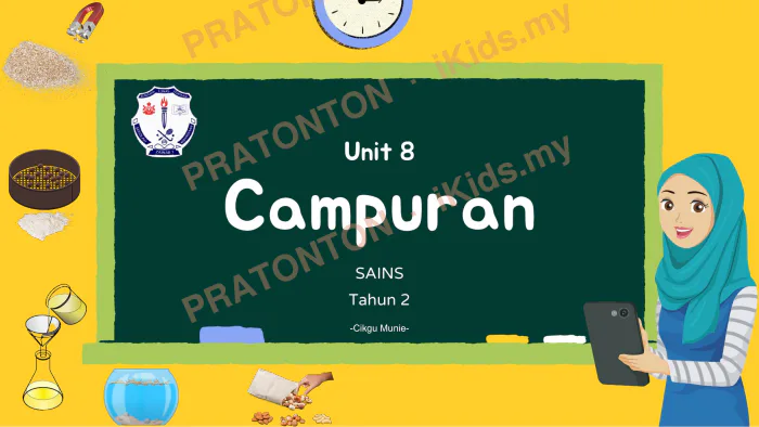 Pratonton muka 1 lembaran -Cikgu Munie- — Sains Tahun 2