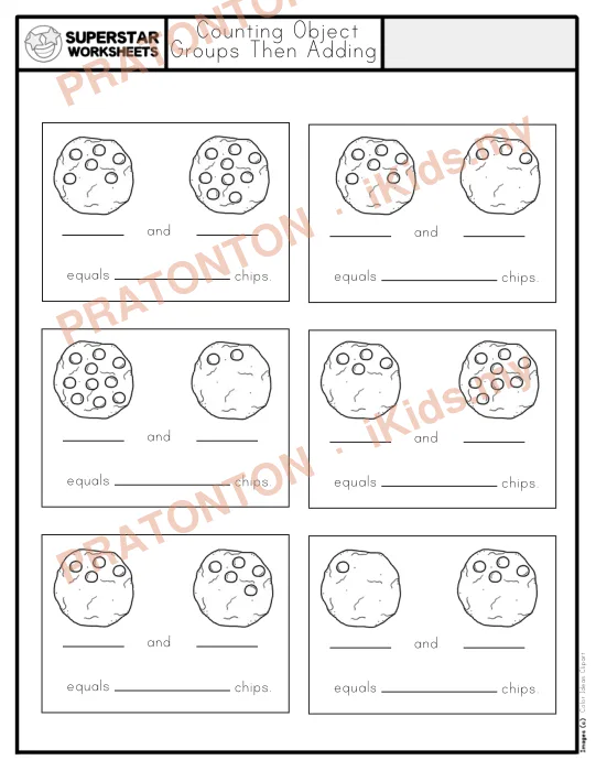 Pratonton muka 1 lembaran Counting Object — Matematik Tahun 1