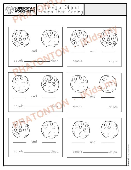 Pratonton muka 1 lembaran Counting Object — Matematik Tahun 1