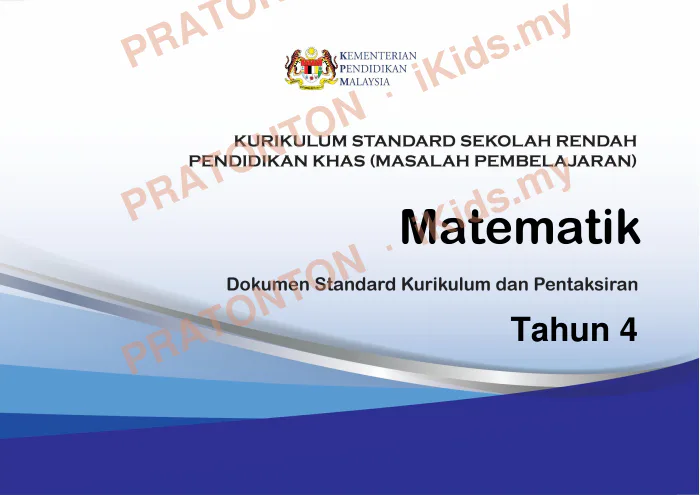 Pratonton muka 1 lembaran Latihan Masa dan Waktu — Matematik Tahun 4