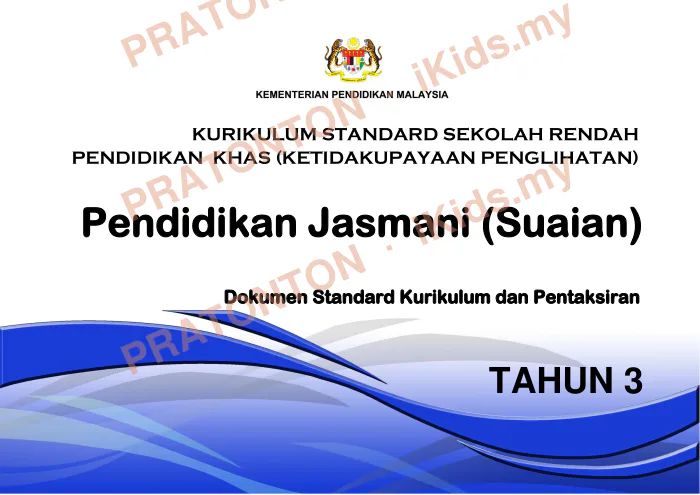 Pratonton muka 1 lembaran DSKP Pendidikan Kesihatan 2 — Pendidikan Kesihatan Tahun 3