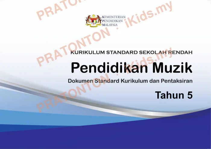 Pratonton muka 1 lembaran DSKP Pendidikan Muzik Tahun 5 (Set B) — Pendidikan Kesenian Tahun 5
