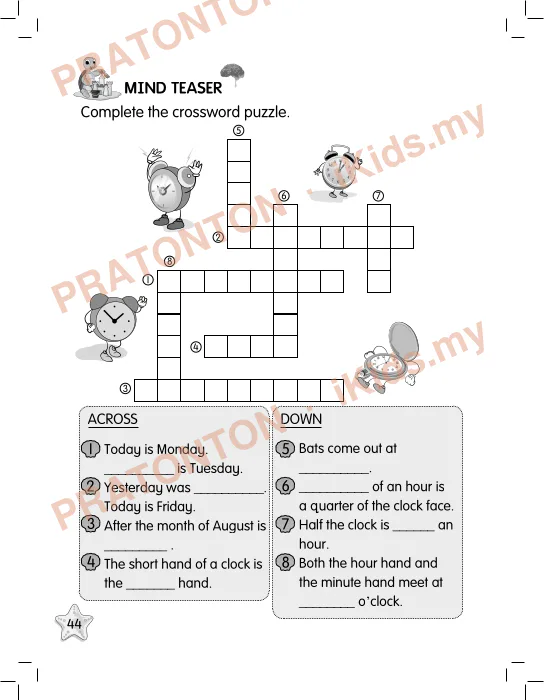 Pratonton muka 48 lembaran DUAL LANGUAGE PROGRAMME — Matematik Tahun 1