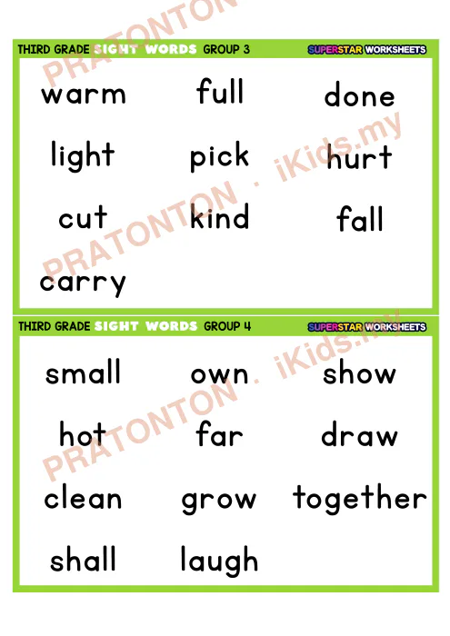Pratonton muka 1 lembaran Kertas Soalan Bahasa Inggeris 2 — Bahasa Inggeris Tahun 3