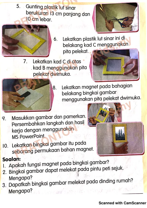 Pratonton muka 11 lembaran Eksperimen Sains — Sains Tahun 3