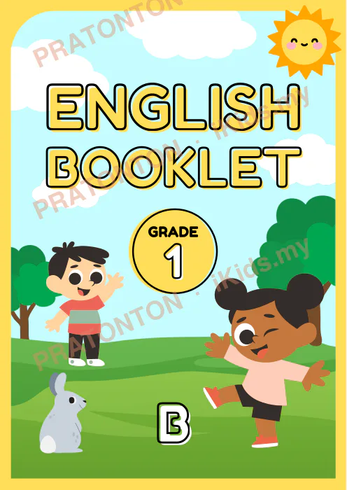 Pratonton muka 1 lembaran ENGLISH — Bahasa Inggeris Tahun 1