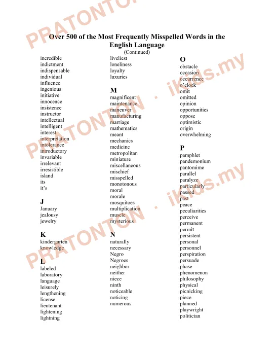 Pratonton muka 3 lembaran English Language — Bahasa Inggeris Tahun 1