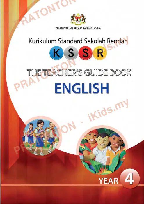 Pratonton muka 1 lembaran English Learning Material — Bahasa Inggeris Tahun 4