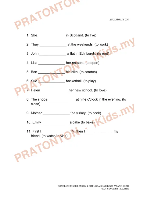Pratonton muka 7 lembaran English Module 5 — Bahasa Inggeris Tahun 4