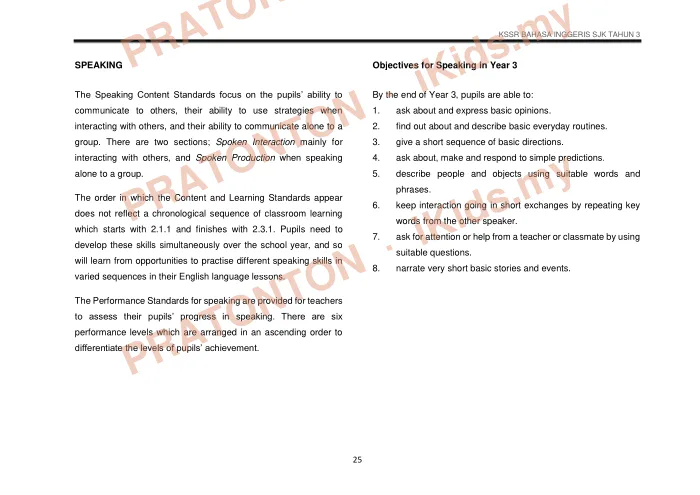 Pratonton muka 39 lembaran English Practice 12 — Bahasa Inggeris Tahun 3