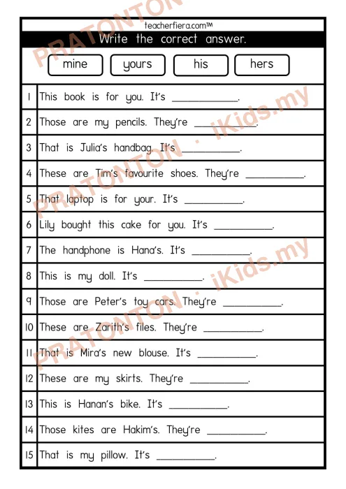 Pratonton muka 92 lembaran English Practice 1 — Bahasa Inggeris Tahun 3