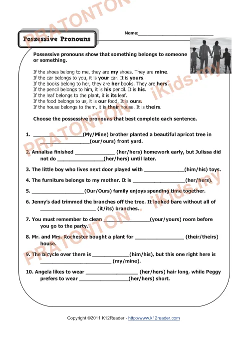 Pratonton muka 1 lembaran English Practice 13 — Bahasa Inggeris Tahun 4