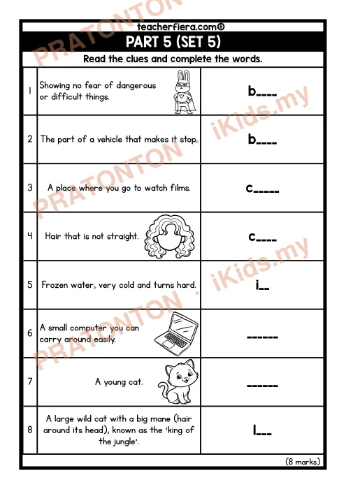 Pratonton muka 6 lembaran English Writing 22 — Bahasa Inggeris Tahun 4