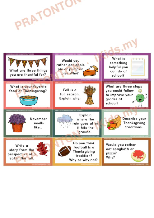 Pratonton muka 1 lembaran English Writing 4 — Bahasa Inggeris Tahun 4