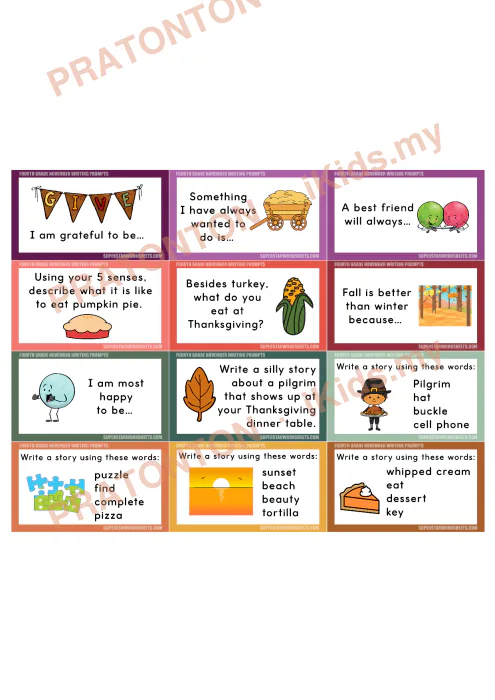 Pratonton muka 2 lembaran English Writing 4 — Bahasa Inggeris Tahun 4