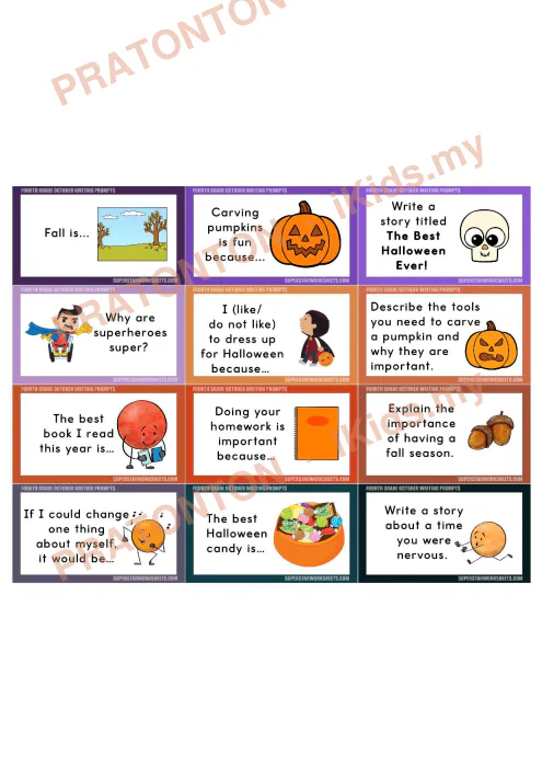 Pratonton muka 1 lembaran English Writing 3 — Bahasa Inggeris Tahun 4