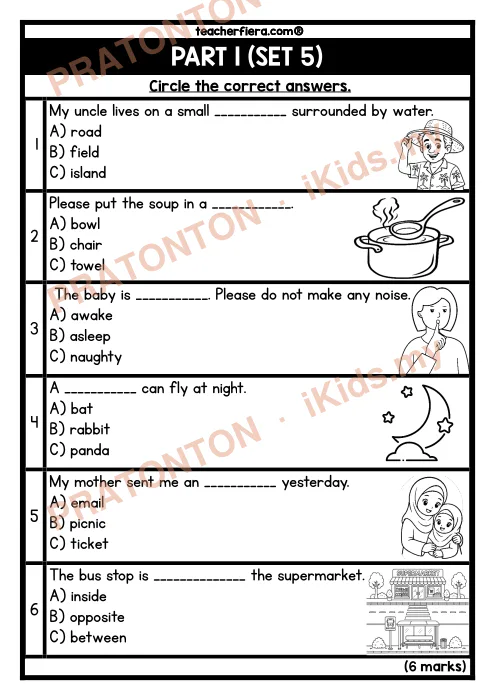 Pratonton muka 6 lembaran English Writing 25 — Bahasa Inggeris Tahun 4