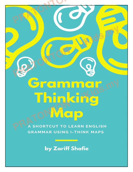 Pratonton muka 1 lembaran GRAMMAR T-MAP BY ZARIFF SHAFIE — Bahasa Inggeris Tahun 1