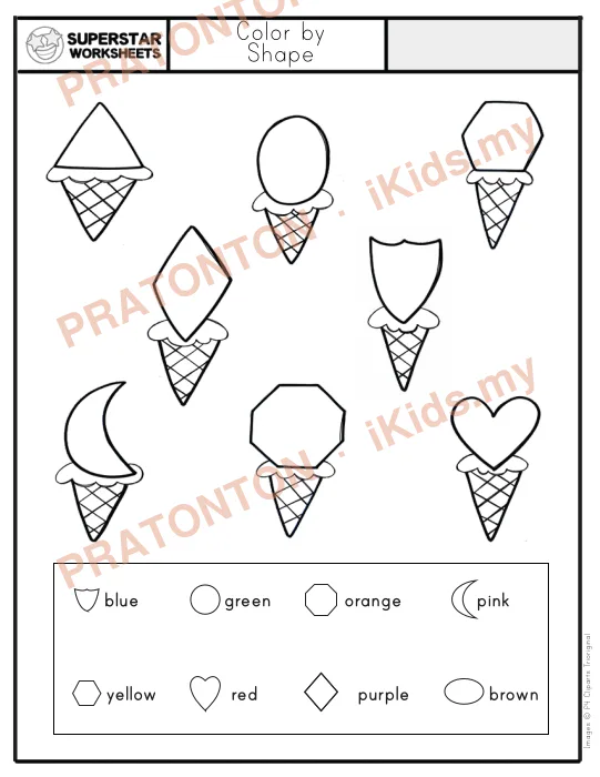 Pratonton muka 1 lembaran Images © P4 Cliparts Trioriginal — Matematik Tahun 1