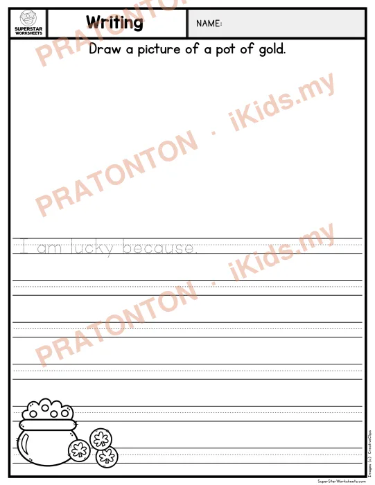 Pratonton muka 1 lembaran Latihan Bahasa Inggeris Tahun 1 — Bahasa Inggeris Tahun 1