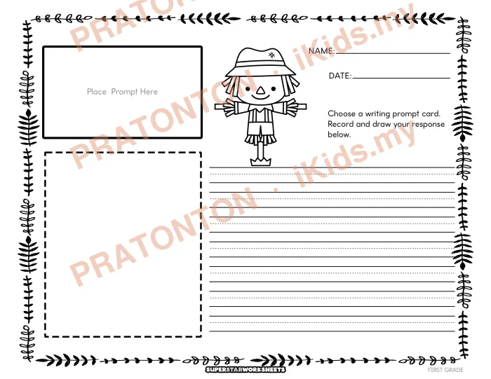 Pratonton muka 1 lembaran Latihan Bahasa Inggeris Tahun 1 — Bahasa Inggeris Tahun 1