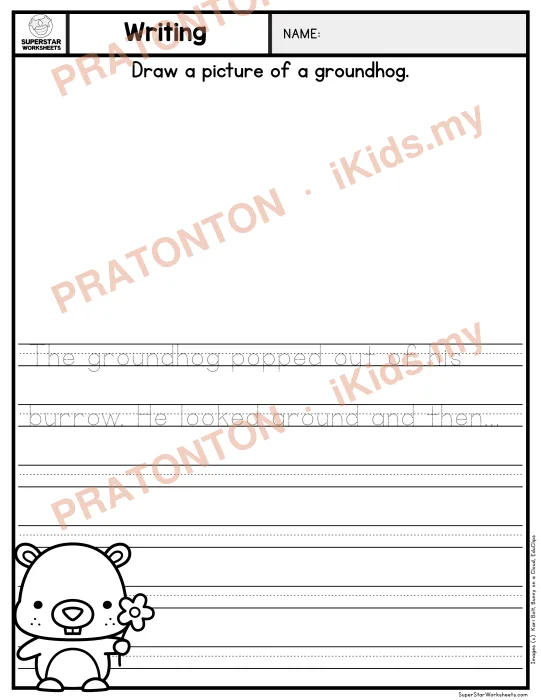 Pratonton muka 1 lembaran Latihan Bahasa Inggeris Tahun 1 — Bahasa Inggeris Tahun 1