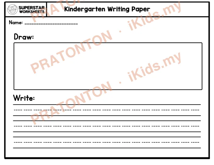 Pratonton muka 1 lembaran Latihan Bahasa Inggeris Tahun 1 — Bahasa Inggeris Tahun 1