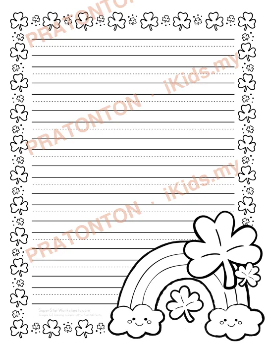 Pratonton muka 1 lembaran Latihan Bahasa Inggeris Tahun 1 — Bahasa Inggeris Tahun 1