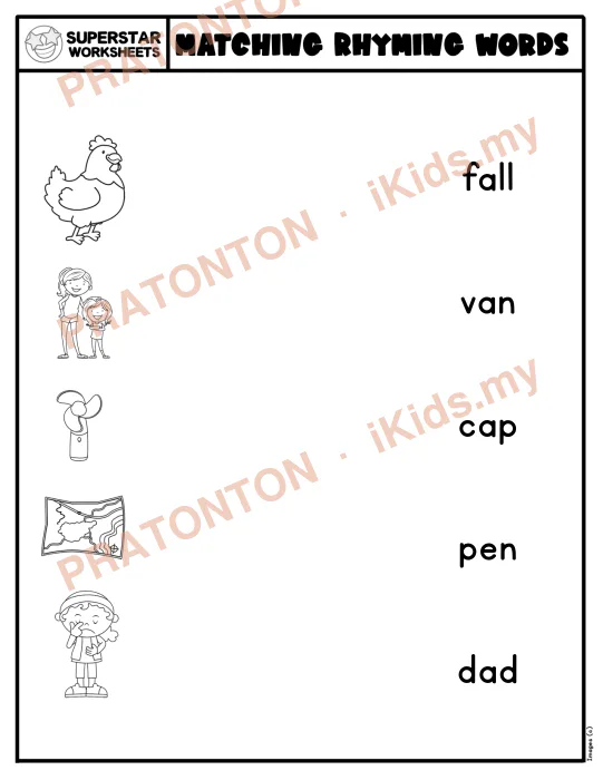 Pratonton muka 1 lembaran Latihan Bahasa Inggeris Tahun 1 — Bahasa Inggeris Tahun 1