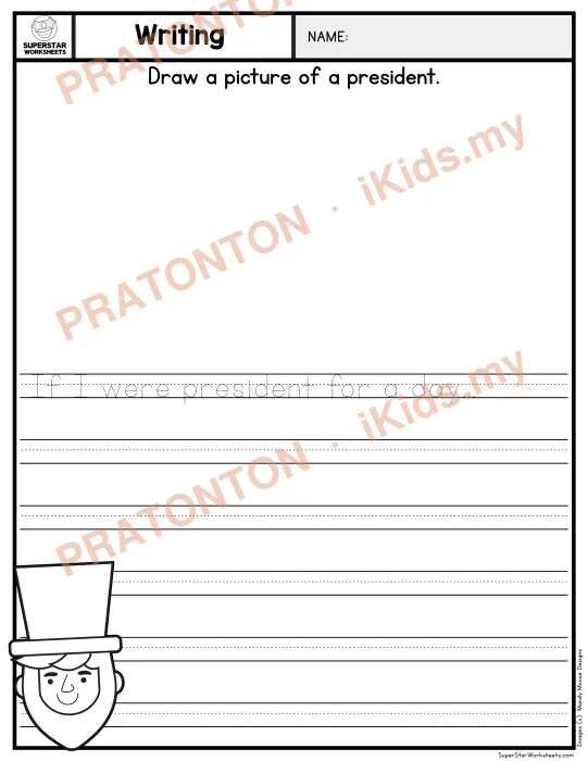 Pratonton muka 1 lembaran Latihan Bahasa Inggeris Tahun 1 — Bahasa Inggeris Tahun 1