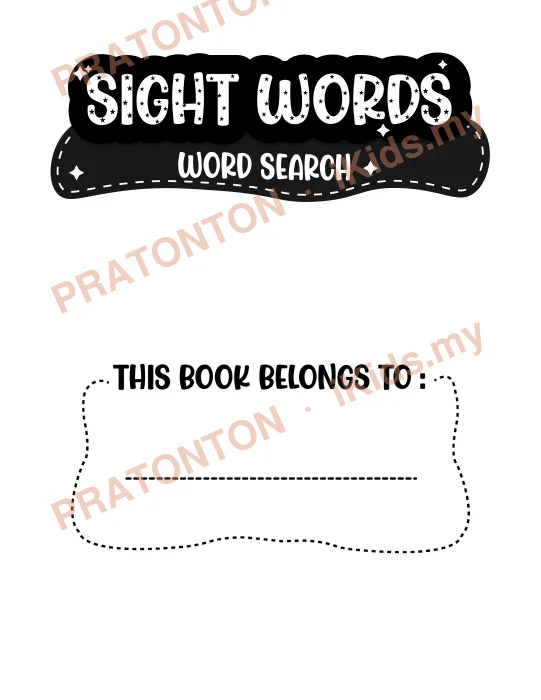 Pratonton muka 1 lembaran Latihan Bahasa Inggeris Tahun 1 — Bahasa Inggeris Tahun 1