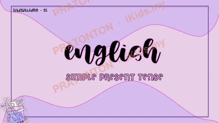 Pratonton muka 1 lembaran Latihan Bahasa Inggeris Tahun 1 — Bahasa Inggeris Tahun 1