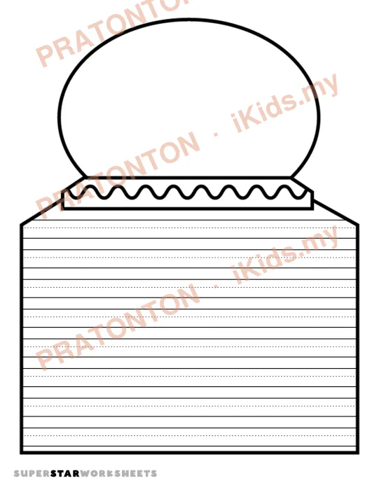 Pratonton muka 1 lembaran Latihan Bahasa Inggeris Tahun 1 — Bahasa Inggeris Tahun 1