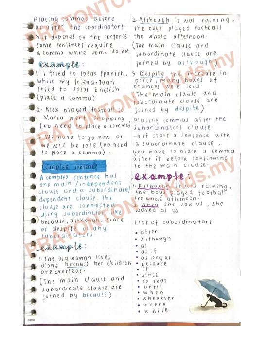 Pratonton muka 2 lembaran Latihan Bahasa Inggeris Tahun 1 — Bahasa Inggeris Tahun 1