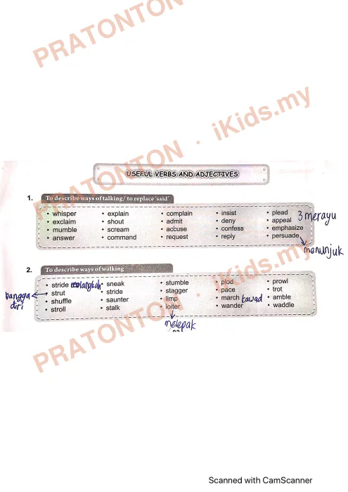 Pratonton muka 1 lembaran Latihan Bahasa Inggeris Tahun 1 — Bahasa Inggeris Tahun 1