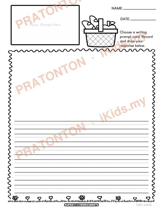 Pratonton muka 1 lembaran Latihan Bahasa Inggeris Tahun 1 — Bahasa Inggeris Tahun 1