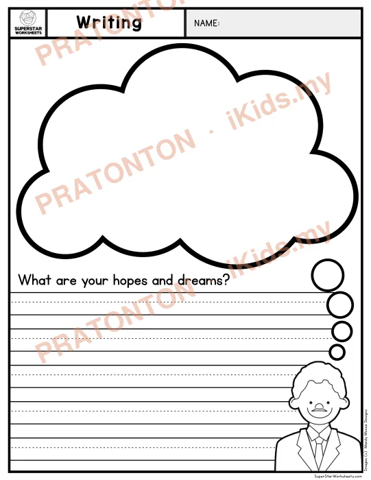 Pratonton muka 1 lembaran Latihan Bahasa Inggeris Tahun 1 — Bahasa Inggeris Tahun 1