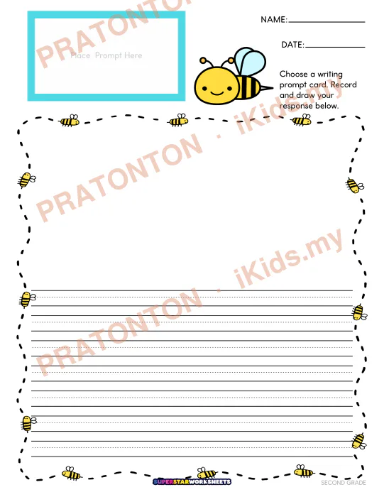 Pratonton muka 1 lembaran Latihan Bahasa Inggeris Tahun 2 — Bahasa Inggeris Tahun 2